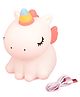 Toysire Silicone Unicorn Night Light Rechargeable Led Lamp With Breathing Modes, Touch Sensor Control- Perfect Decoration For Kids Bedroom Decor