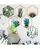 Jaamso Royals Haxagonal Design Self Adhesive Vinyl Wall Sticker (60 CM X 90 CM)