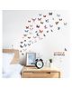 JAAMSO ROYALS Butterfly Removable Self Adhesive Wallsticker (60 CM x 30 CM, 2 Sheets)
