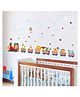 JAAMSO ROYALS Kids Nursery Cartoon Train Wall Sticker for Home Décor (50 CM X 70 CM)