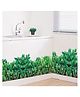 JAAMSO ROYALS Cactus Kick Line Self Adhesive Vinyl WallSticker (50 CM x 70 CM)
