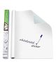 JAAMSO ROYALS Whiteboard Home School Office Decal With 5 Free Chalks Wall Sticker (200cm x 45cm)