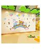 JAAMSO ROYALS Cartoon Animals DIY Lion Bear Giraffe Mural Decals Wall Sticker (60 CM x 90 CM)