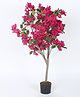 ARICK DECOR 4 Feet Artificial Bougainvillea Plants With Black Pot | Home Decor, Office Decor Perfect decor Gift, Set of 1