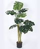 ARICK DECOR 4Feet Artificial Monstera Plants With Black Pot |Home Decor,Office Decor Perfect decor Gift,Set of 1