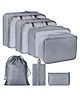 Awestuffs 7 Set Packing Cubes for Travel, Travel Organizer for Suitcase, Luggage, Travel Bags for Carry on, Waterproof Travel Essential with Laundry Bag