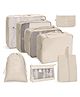 8 Pcs Packing Cubes for Travel, Travel Organizer Bags for Luggage, Clothes Space Savers Bags, Cosmetics/ Underwear/ Socks/ Shoes Toiletry Bag