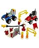Amitasha Fire Station Building Blocks Construction Toy- Multicolor