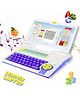 SUPER TOY Kids Learning Laptop Toy with Mouse English Alphabet, Spelling, Math, Memory & Logic Games, Educational Computer Toy for Boys & Girls