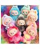 SUPER TOY Labubu Doll Soft Toy Keychain-Assorted