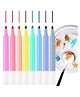 SUPER TOY 8 Pcs Magical Water Floating Ink Marker Pen for Kids, Magic Drawing Pen Tattoo Water Marker for Boys and Girls
