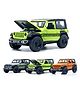SUPER TOY 1:36 Scale Pull Back Die Cast Thar Jeep Open Door Metal Car Toy Model for Kids Boys (Assorted)