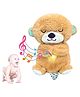 SUPER TOY Breathing Teddy Bear Soft Toy 10