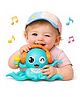 AMITASHA Musical Octopus Toy for Babies with Light & Sound, Interactive Learning Music Toy for Infants & Toddlers