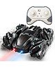 SUPER TOY 2.4GHz Remote Control Rock Crawler Car 4X4 All-Terrain Dual Sided Climbing Vehicle