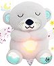 Amitasha Breathing Teddy Bear Soft Toy Huggable Stuffed Animal Plush Toy for Kids & Adult- 25cm (White)