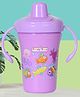 Tinny Tots Baby Unbreakable Sippy Cup Learning Sipper Feeding Feeder Spout BPA Free Bottle - (250 ml, PURPLE)