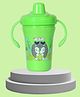 Tinny Tots Baby Unbreakable Sippy Cup Learning Sipper Feeding Feeder Spout BPA Free Bottle - (250 ml, GREEN)
