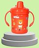 Tinny Tots Baby Unbreakable Sippy Cup Learning Sipper Feeding Feeder Spout BPA Free Bottle - (125 ml, RED)