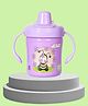 Tinny Tots Baby Unbreakable Sippy Cup Learning Sipper Feeding Feeder Spout BPA Free Bottle - (125 ml, PURPLE)