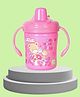 Tinny Tots Baby Unbreakable Sippy Cup Learning Sipper Feeding Feeder Spout BPA Free Bottle - (125 ml, PINK)
