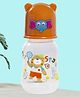 Tinny Tots Baby Feeding Sipper Liquids Milk Polypropylene Slim Neck Bottle With Anti-Colic Silicone Nipple Feeder BPA Free  (125 ml - PINK)