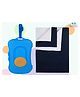 The Cheeky Kidzz Refillable Durable Baby Wet Wipes Storage Box Container With Quick Dry Sheet for Bed Protector Waterproof Cot Protector Sheet (BLUE)