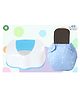 The Cheeky Kidzz Refillable Durable Baby Wet Wipes Storage Box 80 Wet Wipes Container With Wipes Sheet And Essential Diaper Insert (BLUE)
