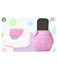 The Cheeky Kidzz Refillable Durable Baby Wet Wipes Storage Box 80 Wet Wipes Container With Wipes Sheet And Essential Diaper Insert (PINK)