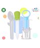 The Cheeky Kidzz Baby Multi-Functional Smart Medicine Needle Feeder Squeeze Medicine Dropper with Baby Liquid Dropper and Baby Marking Spoon Feeder BPA Free (BLUE)