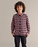 My Milestones Full Sleeves Checked Shirt - Red