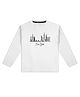 My Milestones 100% Cotton Full Sleeves New York City Theme Printed Tee - White