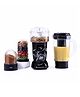 Wonderchef Nutri-Blend 4 Jar Complete Kitchen Machine 400 Watts 100% Copper Motor - Black