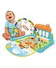 FUNVERSE Musical Keyboard Mat Piano | Baby Gym & Fitness Rack | Baby Play Mat | Fitness Rack with Hanging Rattles | Lights & Musical Keyboard | Gift for Babies & Kids | Nature Design