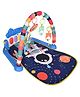 FUNVERSE Musical Keyboard Mat Piano | Baby Gym & Fitness Rack | Baby Play Mat | Fitness Rack with Hanging Rattles | Lights & Musical Keyboard | Gift for Babies & Kids | Space Design