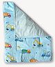 Oranges and Lemons  Reusable Diaper changing mats- Set of 3 - Blue