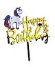 Decor Mantra Happy Birthday Unicorn Theme Cake Topper Is Perfect for Every Birthday Bash - Multi Color - Pack of 1