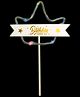 Decor Mantra Happy Birthday Crown Shape Led  Light Cake Topper Is Perfect for Every Birthday Bash - Multi Color - Pack of 1