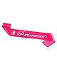 Decor Mantra princess printed sash for boys birthday celebration  - Pink - Pack of 1