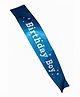 Decor Mantra birthday boy printed sash for boys birthday celebration  - Blue - Pack of 1