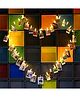Decor Mantra clip led string light for photo handling for birthday , baby shower home decoration - Gold  - Pack of 1