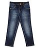 LEO Denim Mild Washed Jeans - Blue