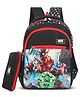 Priority 20 L Teaberry Backpack | School Bag for kids ( Black |Small| 14 Inch ) - INV21685