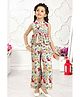 Lagorii Sleeveless And Printed Co Ord Set - Multicolor