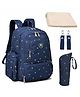 Motherly Premium Diaper Bag for Mothers for Travel with complimentary offers, Maternity Bag for Newborn Baby, Mother Travelling Bag, Multiple Pocket Water Resistant Hospital Bag  (Blue Flower)