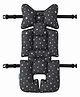 Motherly Baby Seat Cushion for Stroller & Chair Stroller Seat Cushion for Multiple Baby Carriers (White Star)