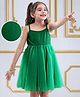 Mark & Mia Solid Singlet Party Wear Dress - Green