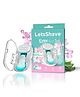Letsshave Evior Flyyy Razor for Women | World's First 6-Blade Compact Shaving Razor for Women | Dual Moisture Bar with Aloe Vera & Vitamin E | Travel-Friendly Hair Removal Kit with Protective Case