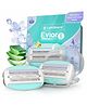 LetsShave Evior 6 Blade Refills/Cartridges for Women-Pack of 2