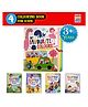 My Colorful World: 4-in-1 Early Learning Coloring Activity Books for Kids, Children and Toddlers  Pack of 4 - English